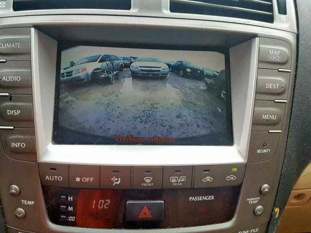 JTHCK262675015111 - 2007 LEXUS IS 250 BLUE photo 9