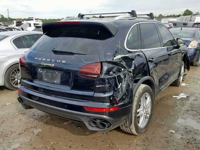 WP1AE2A25GLA60123 - 2016 PORSCHE CAYENNE SE BLACK photo 4