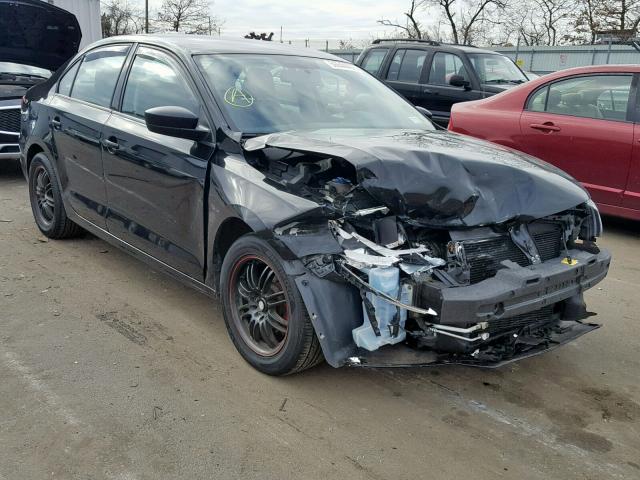 3VW2K7AJ3DM453046 - 2013 VOLKSWAGEN JETTA BASE Սև լուսանկար 1