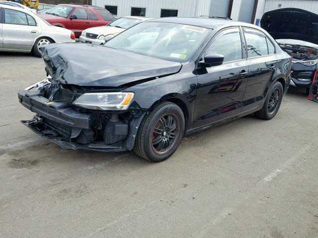3VW2K7AJ3DM453046 - 2013 VOLKSWAGEN JETTA BASE Սև լուսանկար 2