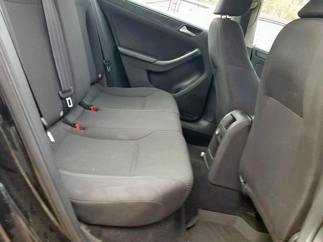 3VW2K7AJ3DM453046 - 2013 VOLKSWAGEN JETTA BASE Սև լուսանկար 6