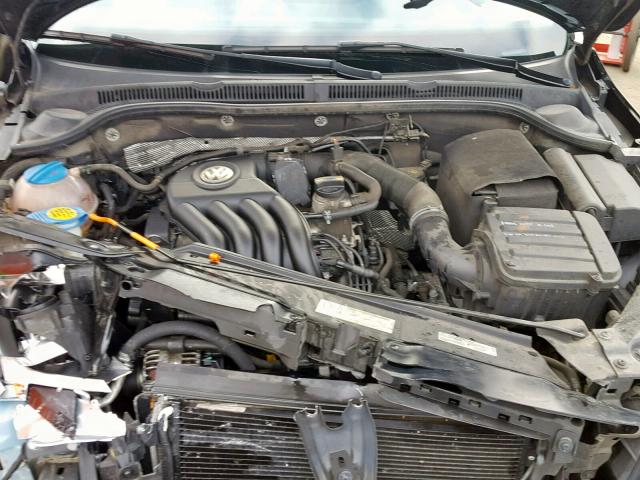 3VW2K7AJ3DM453046 - 2013 VOLKSWAGEN JETTA BASE Սև լուսանկար 7