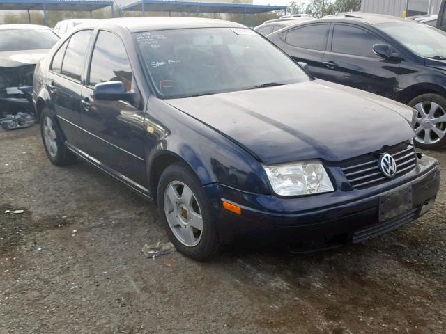 3VWSC29M4YM061374 - 2000 VOLKSWAGEN JETTA GLS BLUE photo 1