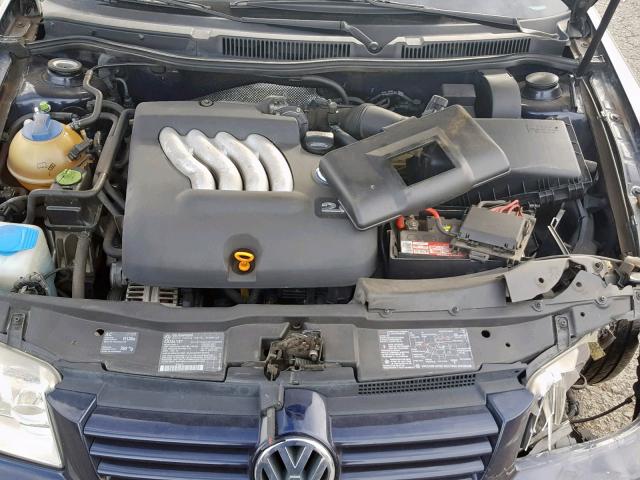 3VWSC29M4YM061374 - 2000 VOLKSWAGEN JETTA GLS BLUE photo 7