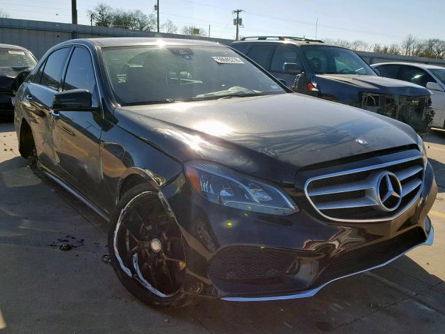 WDDHF5KB6EA944809 - 2014 MERCEDES-BENZ E 350 BLACK photo 1