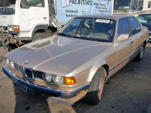 WBAGB4317NDB69517 - 1992 BMW 735 I AUTO GOLD photo 2