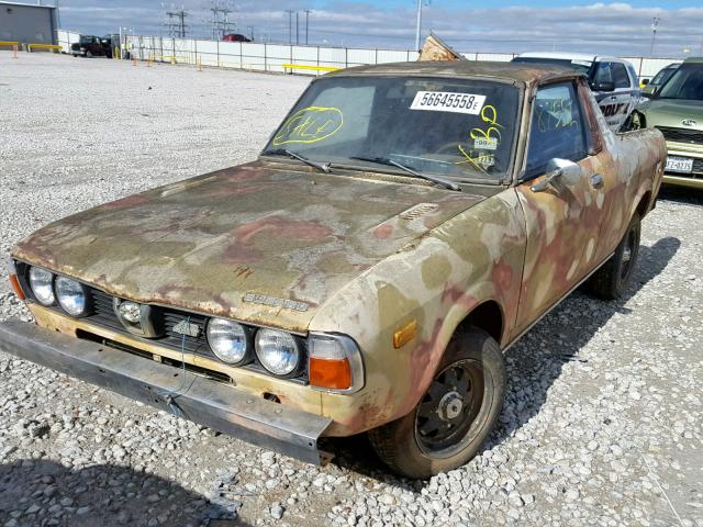 A69L016274 - 1978 SUBARU BRAT TWO TONE photo 2