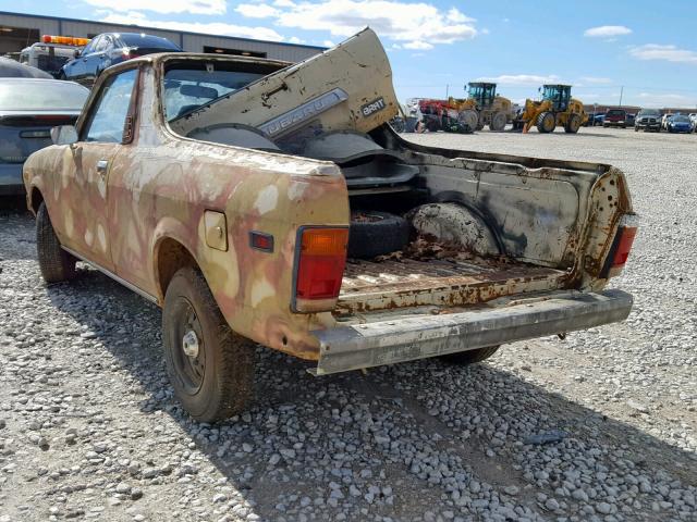 A69L016274 - 1978 SUBARU BRAT TWO TONE photo 3