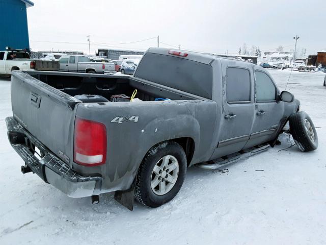 2GTEK13C571550739 - 2007 GMC NEW SIERRA GRAY photo 4