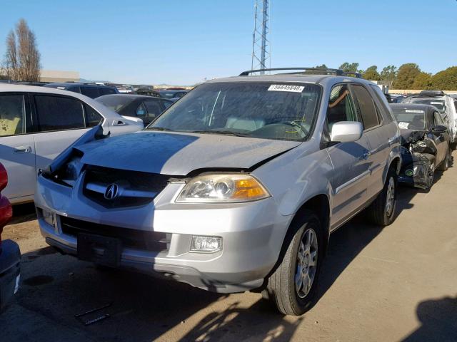 2HNYD18846H546595 - 2006 ACURA MDX TOURIN SILVER photo 2