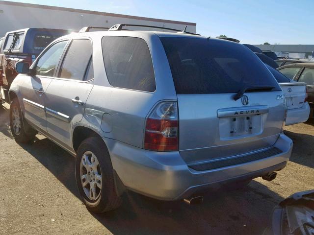 2HNYD18846H546595 - 2006 ACURA MDX TOURIN SILVER photo 3