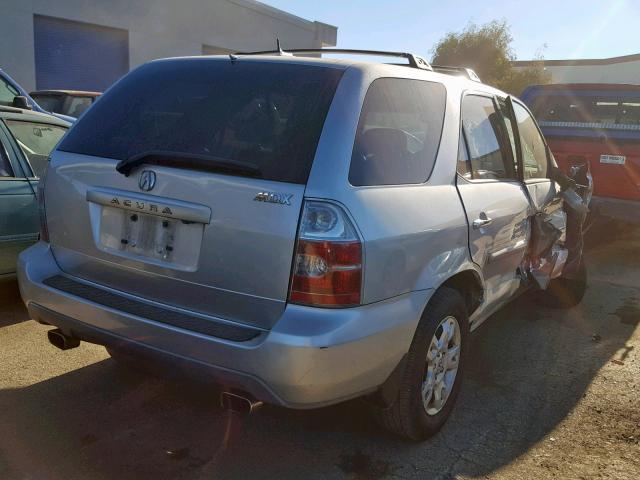 2HNYD18846H546595 - 2006 ACURA MDX TOURIN SILVER photo 4