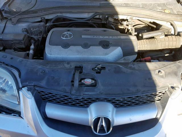 2HNYD18846H546595 - 2006 ACURA MDX TOURIN SILVER photo 7