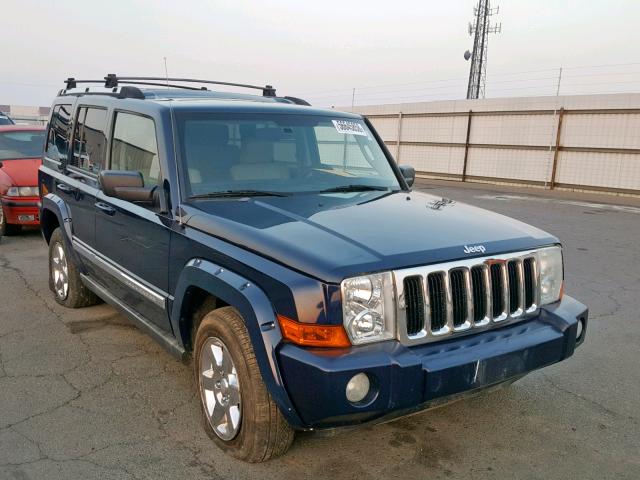 1J8HG582X6C200160 - 2006 JEEP COMMANDER Mavi foto 1
