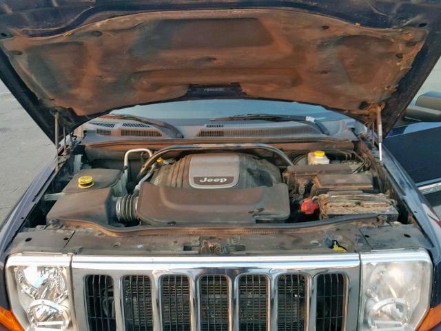 1J8HG582X6C200160 - 2006 JEEP COMMANDER Mavi foto 7