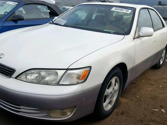 JT8BF28G5W5021487 - 1998 LEXUS ES 300 WHITE photo 2