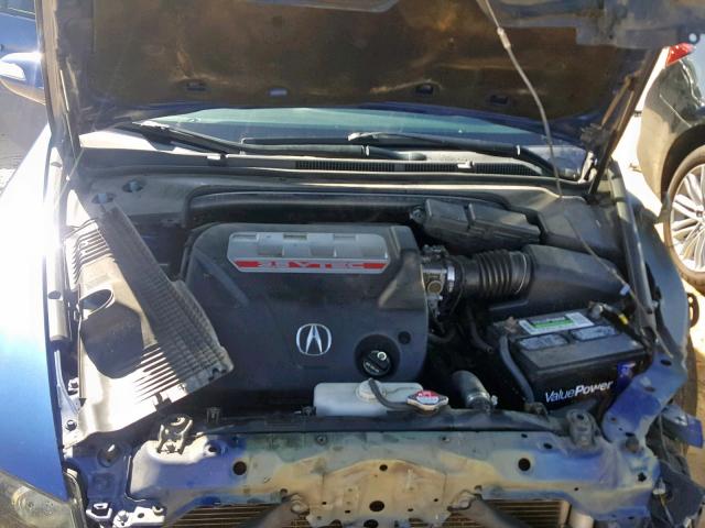 19UUA76558A002117 - 2008 ACURA TL TYPE-S BLUE photo 7