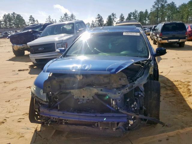 19UUA76558A002117 - 2008 ACURA TL TYPE-S BLUE photo 9