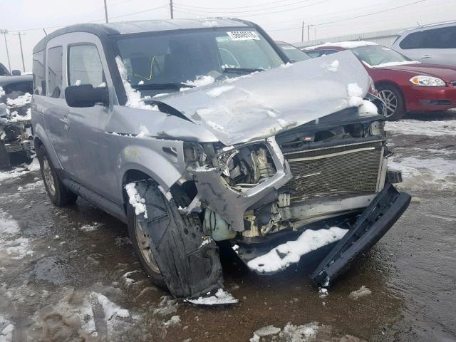 5J6YH28778L002485 - 2008 HONDA ELEMENT EX SILVER photo 1