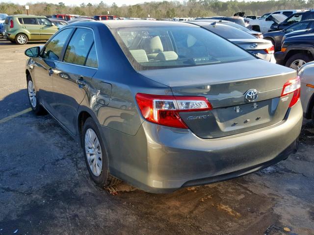 4T1BF1FK6EU818978 - 2014 TOYOTA CAMRY L GRAY photo 3