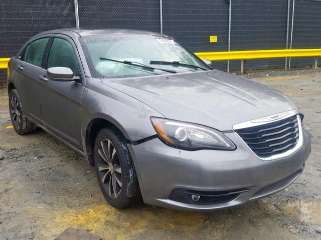 1C3CCBCG5DN575247 - 2013 CHRYSLER 200 LIMITE GRAY photo 1