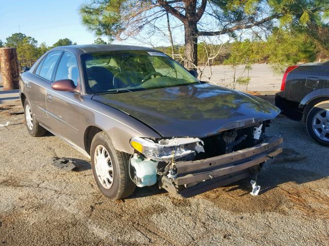 2G4WS52J541181853 - 2004 BUICK CENTURY CU BROWN photo 1