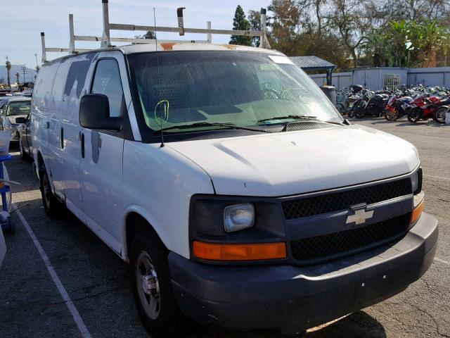 1GCFG15X261183373 - 2006 CHEVROLET EXPRESS G1 WHITE photo 1