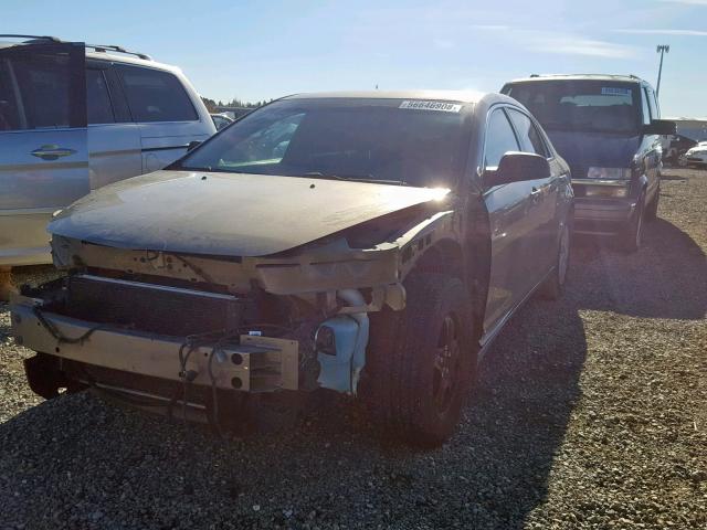 1G1ZG57B88F261093 - 2008 CHEVROLET MALIBU LS BROWN photo 2
