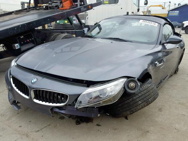 WBALL5C56FP557730 - 2015 BMW Z4 SDRIVE2 GRAY photo 2