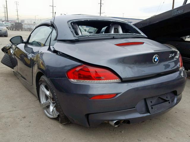 WBALL5C56FP557730 - 2015 BMW Z4 SDRIVE2 GRAY photo 3