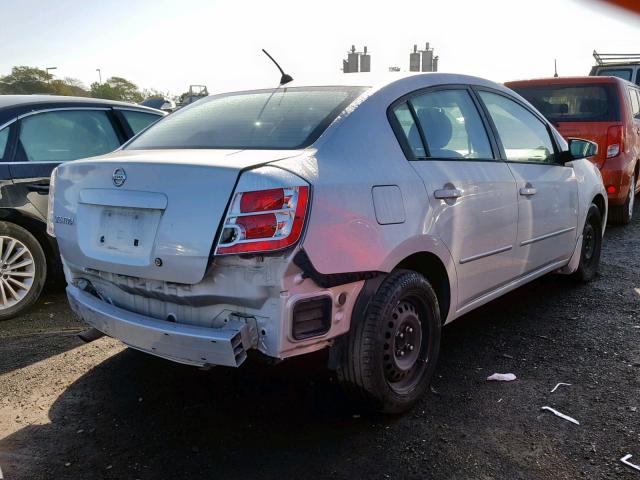 3N1AB61E78L645077 - 2008 NISSAN SENTRA 2.0 GRAY photo 4