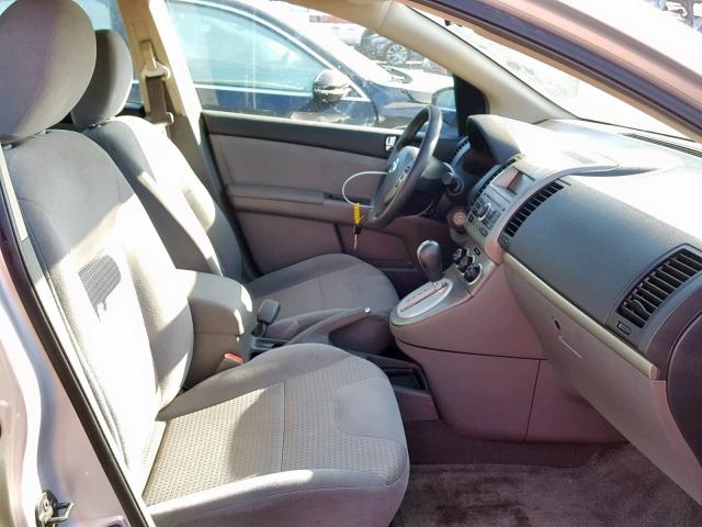 3N1AB61E78L645077 - 2008 NISSAN SENTRA 2.0 GRAY photo 5