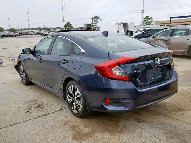 19XFC1F72HE008129 - 2017 HONDA CIVIC EXL BLUE photo 3