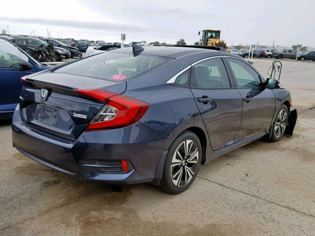 19XFC1F72HE008129 - 2017 HONDA CIVIC EXL BLUE photo 4