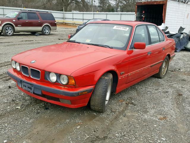 WBAHD5329SGB38311 - 1995 BMW 525 I RED photo 2