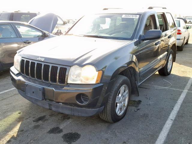 1J4GR48K86C307385 - 2006 JEEP GRAND CHER BROWN photo 2