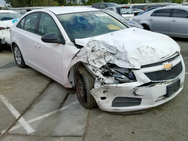 1G1PA5SGXD7243260 - 2013 CHEVROLET CRUZE LS WHITE photo 1