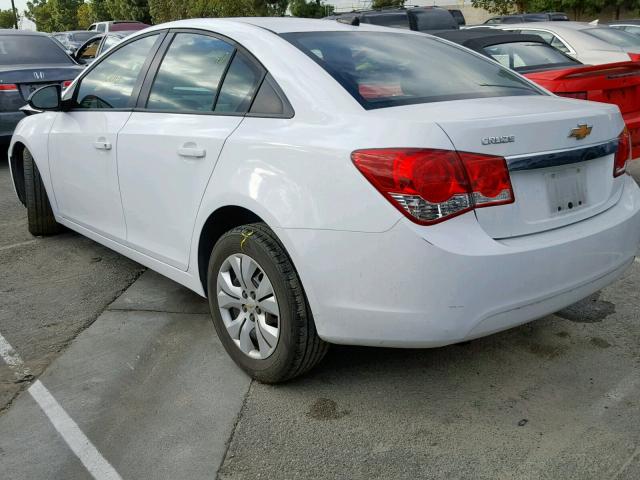 1G1PA5SGXD7243260 - 2013 CHEVROLET CRUZE LS WHITE photo 3