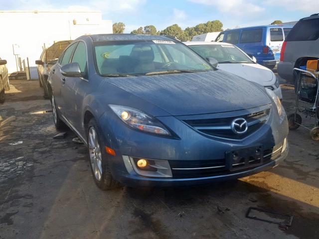 1YVHZ8EH3D5M03267 - 2013 MAZDA 6 TOURING GRAY photo 1