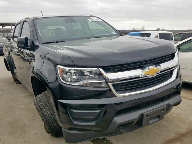 1GCGSCEN3J1282189 - 2018 CHEVROLET COLORADO L BLACK photo 1