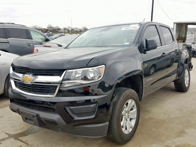 1GCGSCEN3J1282189 - 2018 CHEVROLET COLORADO L BLACK photo 2