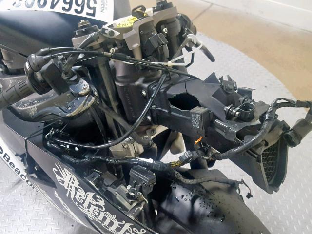 JKAZX4P168A036350 - 2008 KAWASAKI ZX600 P BLACK photo 15