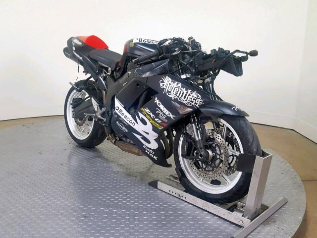 JKAZX4P168A036350 - 2008 KAWASAKI ZX600 P BLACK photo 2