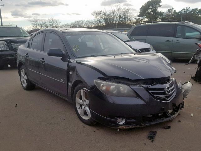 JM1BK323951263066 - 2005 MAZDA 3 S BLACK photo 1