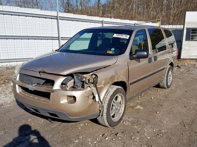 1GNDV23L16D209549 - 2006 CHEVROLET UPLANDER L Qızıl foto 2