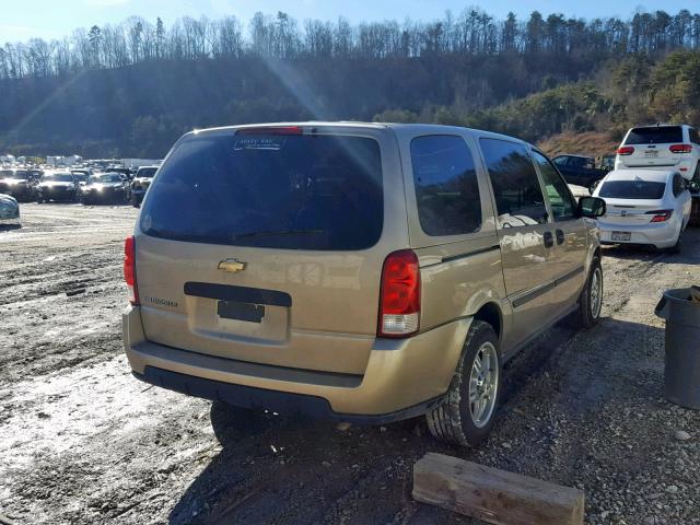 1GNDV23L16D209549 - 2006 CHEVROLET UPLANDER L Qızıl foto 4