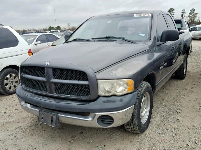 1D7HA18D24J151005 - 2004 DODGE RAM 1500 Q GRAY photo 2