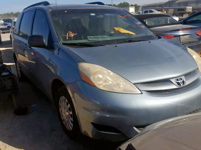 5TDZK23C18S176986 - 2008 TOYOTA SIENNA CE BLUE photo 1