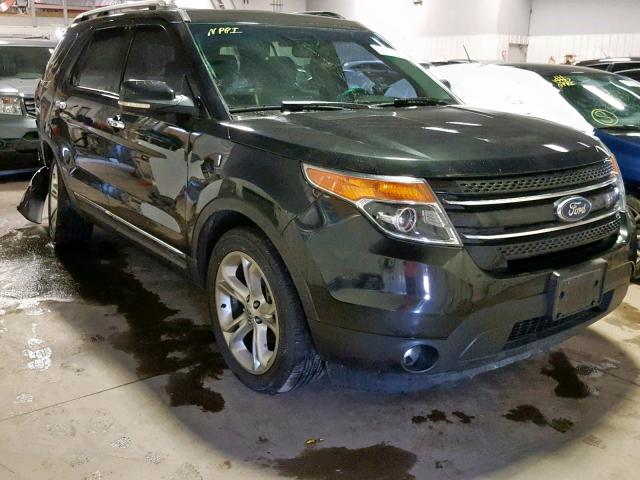 1FMHK8F87BGA51946 - 2011 FORD EXPLORER L BLACK photo 1