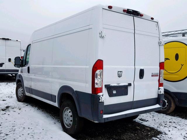 3C6TRVBG9JE113990 - 2018 RAM PROMASTER 白色 照片 3